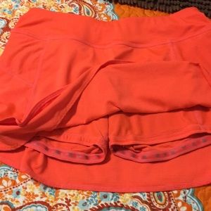 Tennis/run skort  XS fits like a  4 in Lululemon